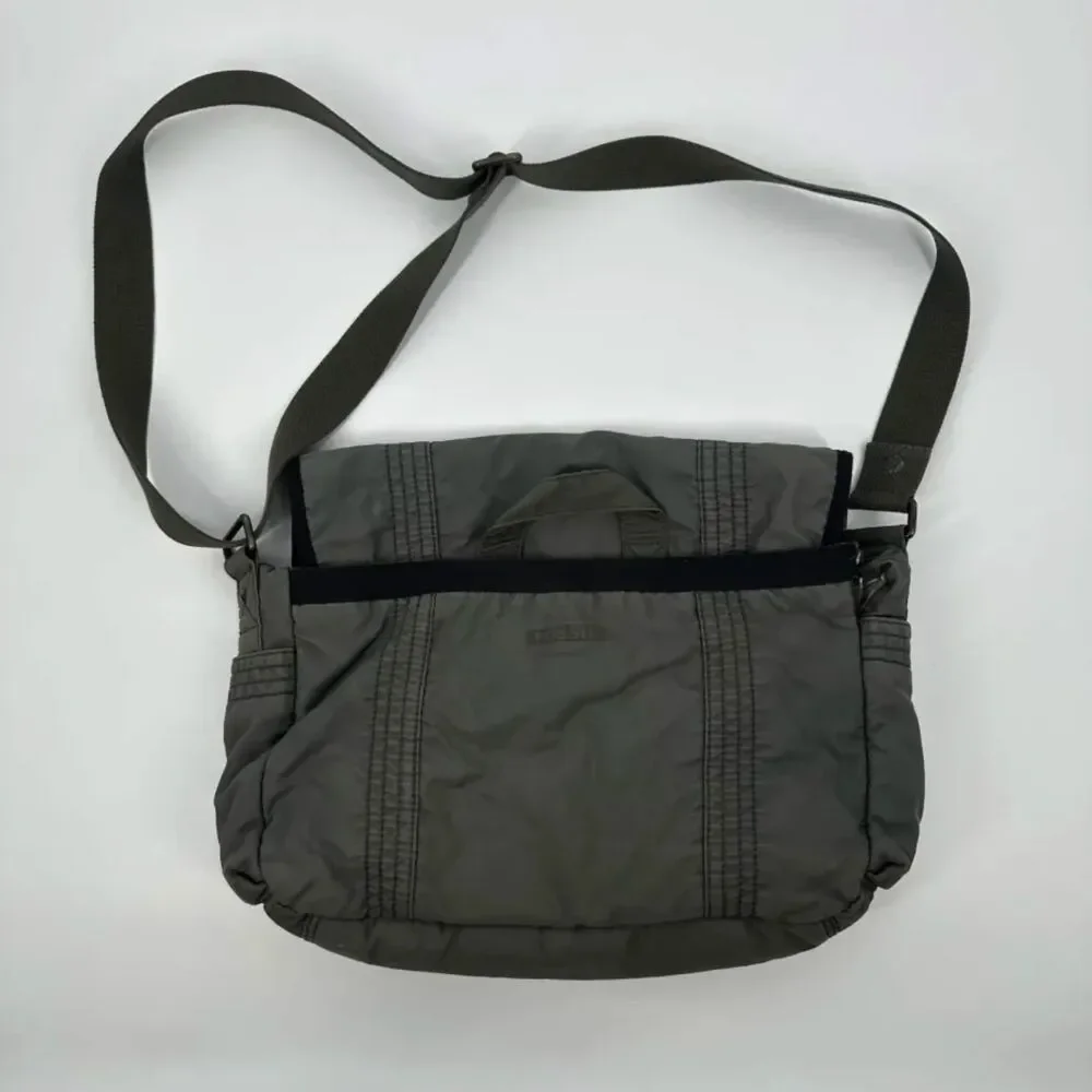 Vintage Fossil Military Style Messenger Bag